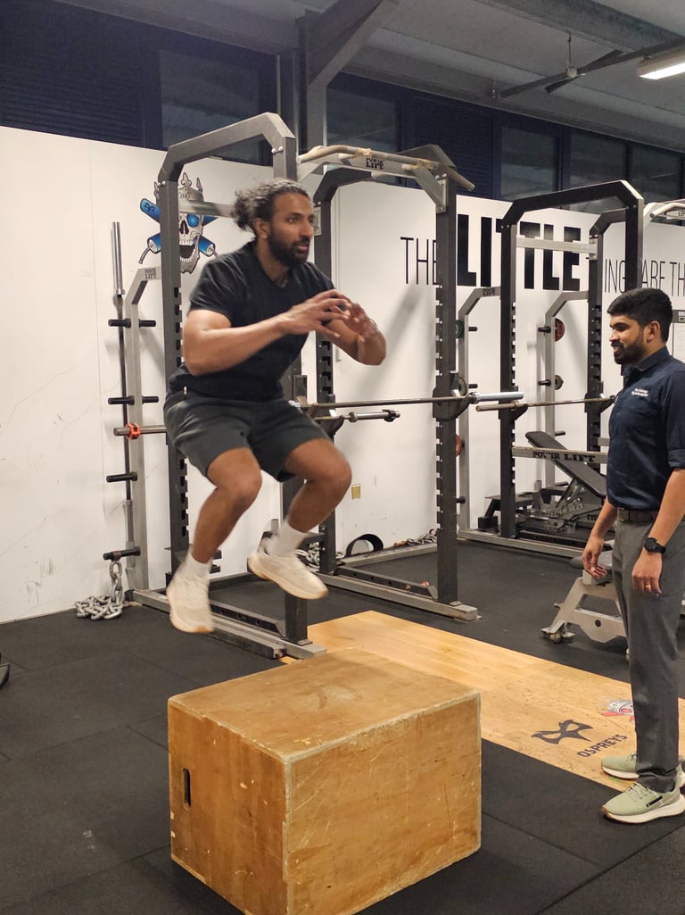 Sports specific training for strength, performance and injury prevention in Neath