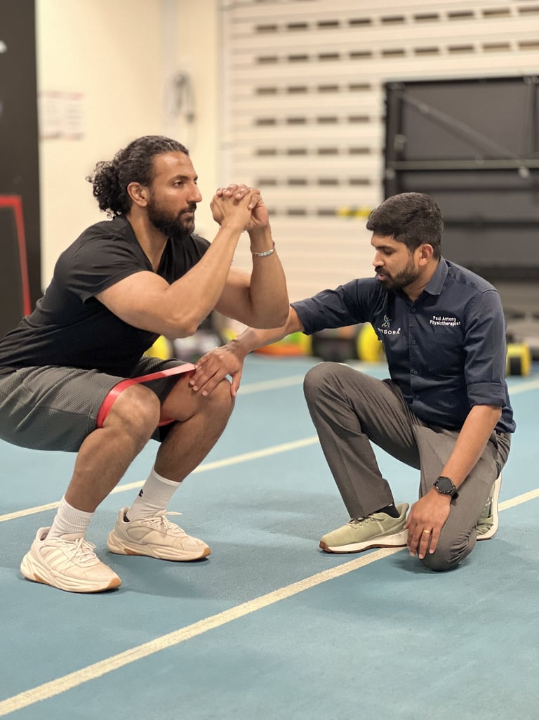 Sports injury rehabilitation physiotherapy in Neath, South Wales