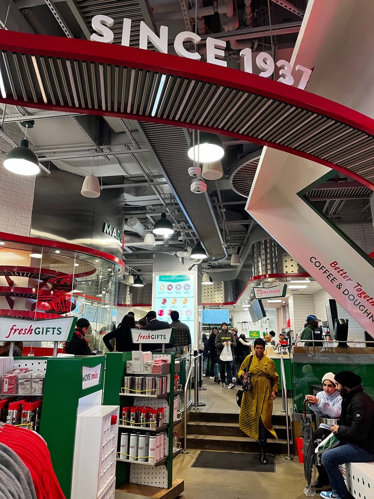 Krispy Kreme interior