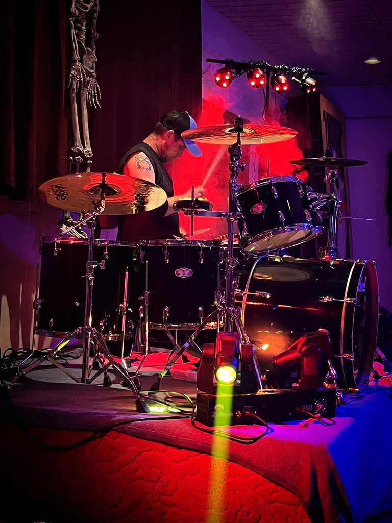 Brian drives the beat
