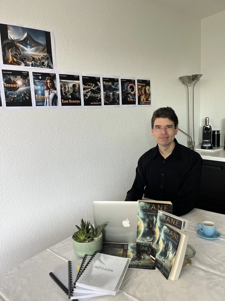 L'auteur, Olivier Wisler.