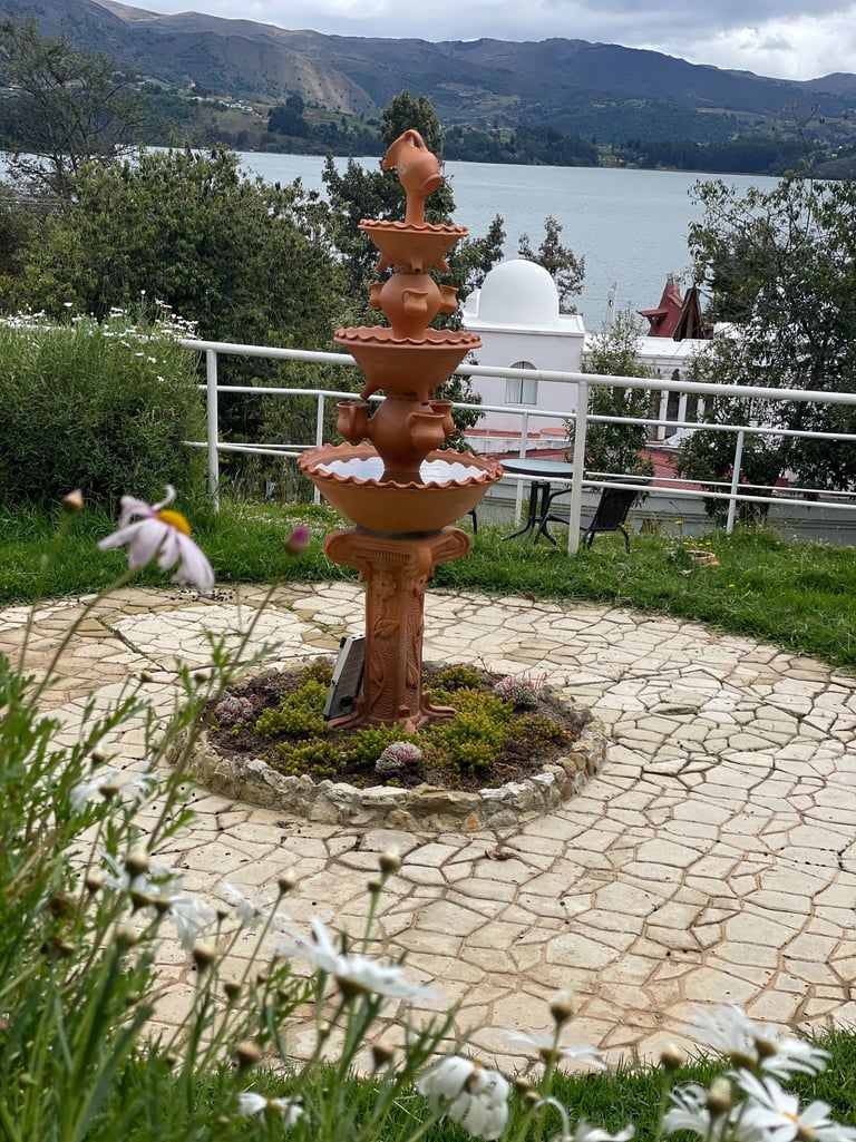 Lago de Tota, Laguna de Tota, Refugio Génesis, naturaleza, zonas verdes, fuente, vista, aire puro
