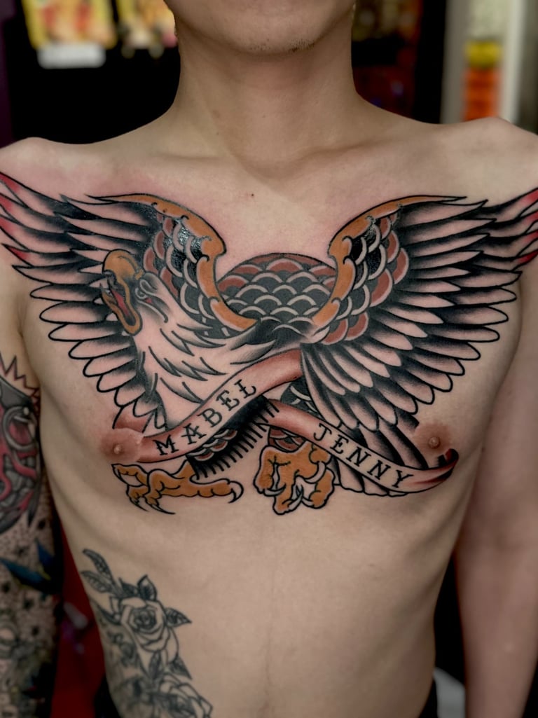 traditional american tattoo americana old school bold skull rose flame nevermoresg aghori.ttt