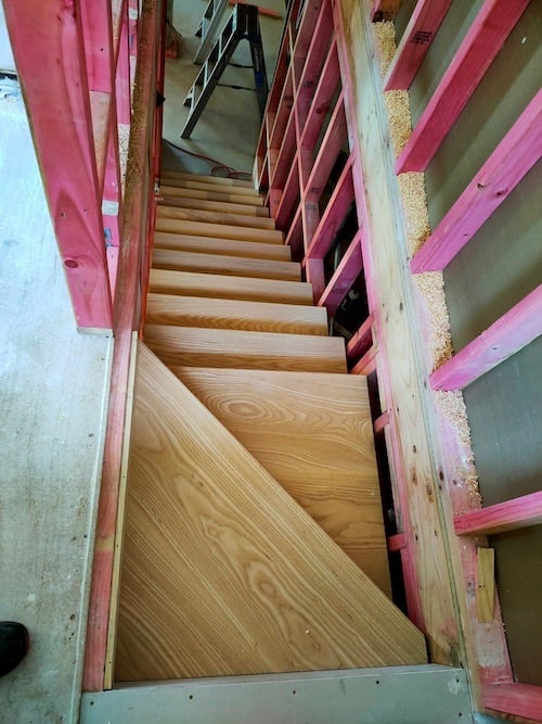Matakana basement extension CHR builders stairs