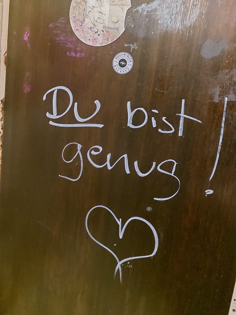 Du bist genug!