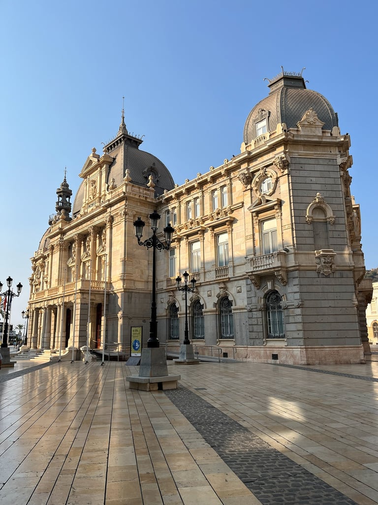 The City Hall building, completed in 1907, is one of the examples of the city's economic splendor at