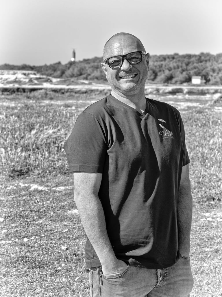 Portrait entrepreneur Frédéric Cavalier — Camping Marius Côte Bleue — Yannick Béchet photographe