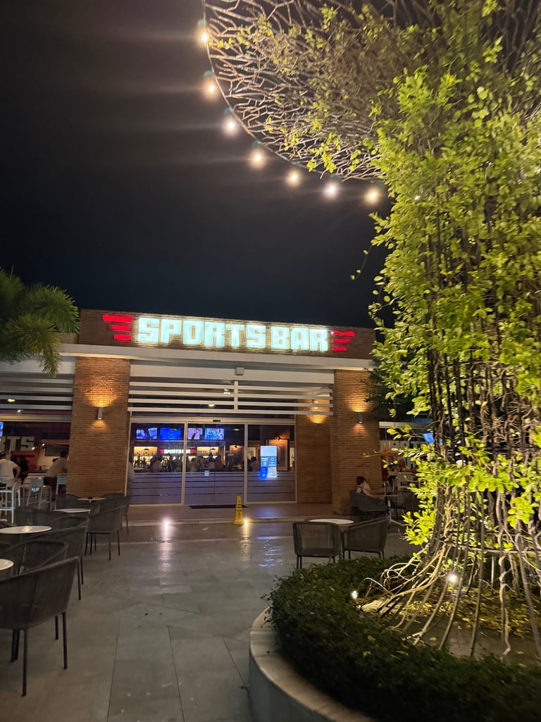 Bahia Principe Luxury Ambar Sports Bar in Punta Cana Dominican Rebpublic 