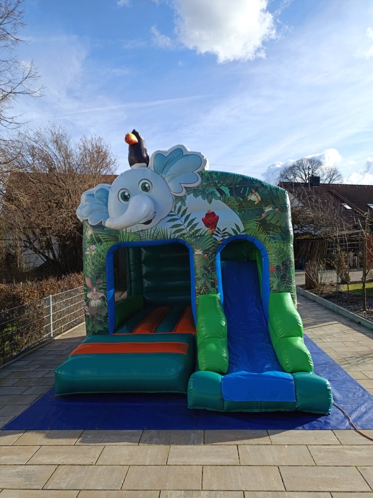 Hüpfburgverleih - Elefant