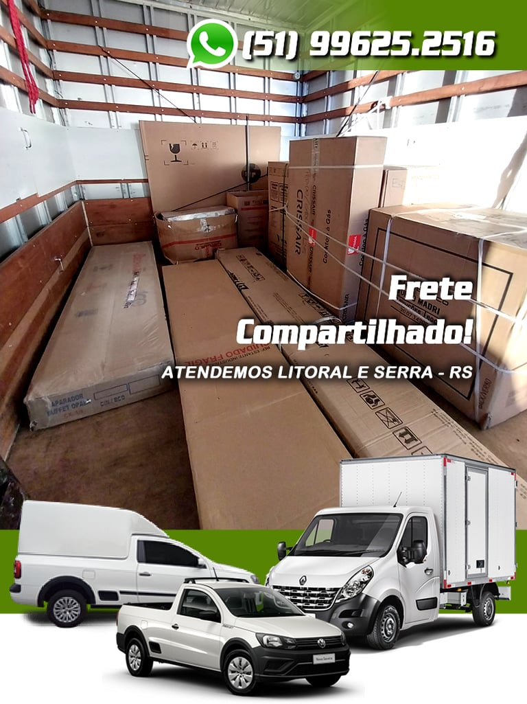 frete compartilhado