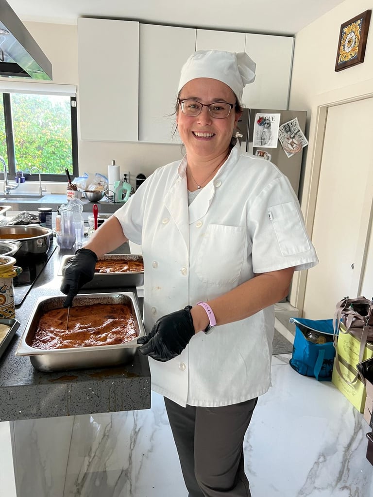 Our chef at work in South Beach Miami