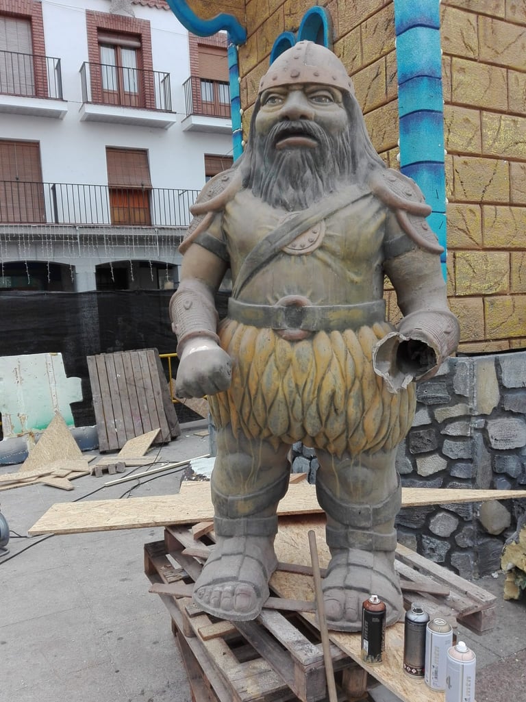 #restauracion_escultura