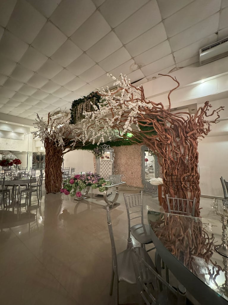 Salón de eventos exótico