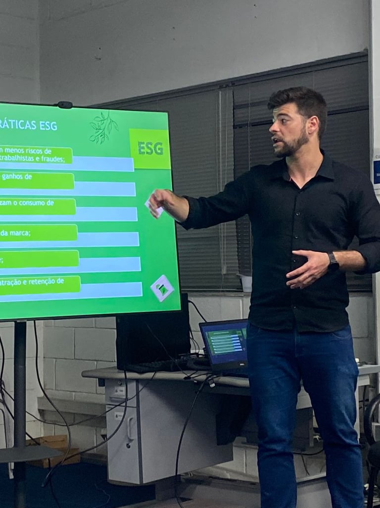 Serviços em gestão ambiental, resíduos, ESG, auditorias e segurança do trabalho.