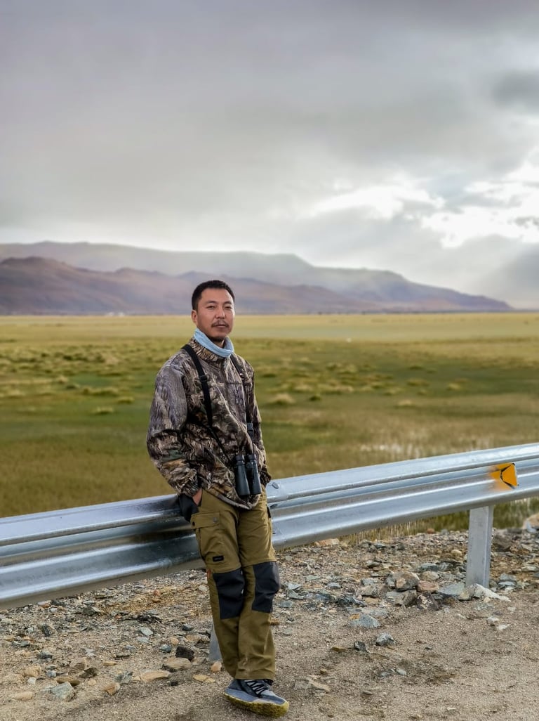 Evening birding in Hanley Marshes during a cloudy day.