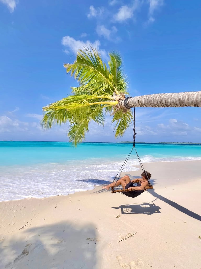 Ayada Maldives beach swing