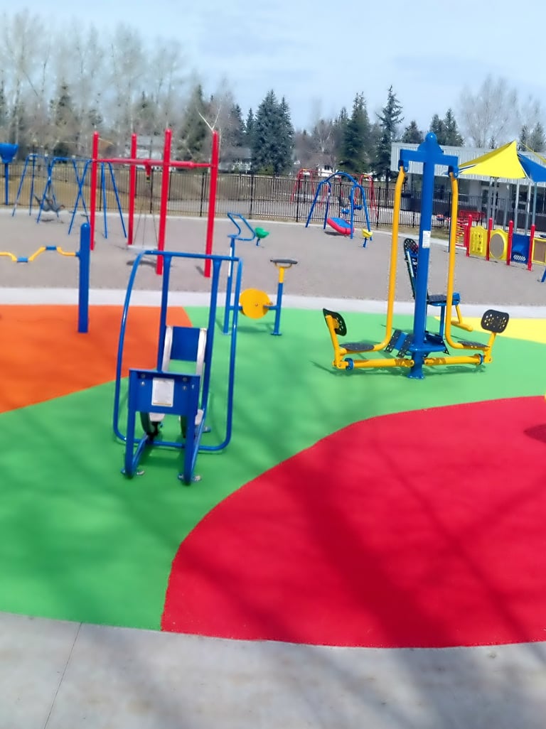 Fitness Park Surfacing