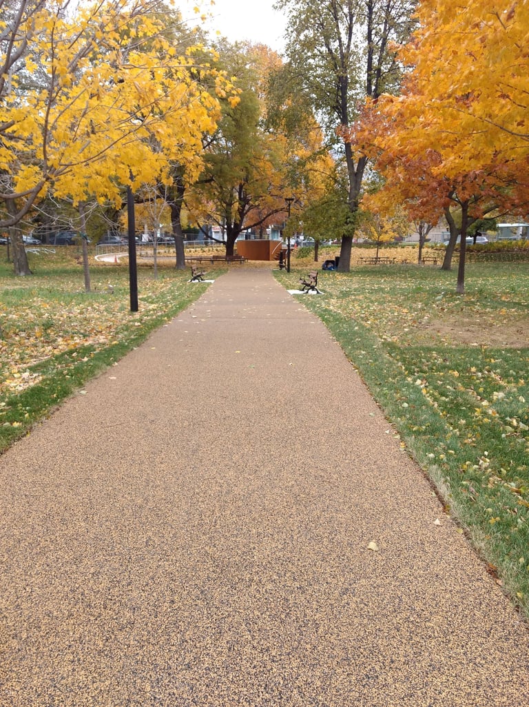 Rubber Pathway Trail Surfacing