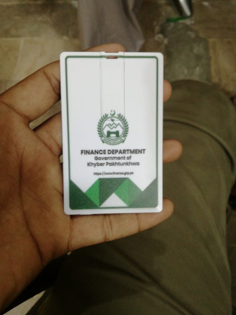 UV printing on USB card