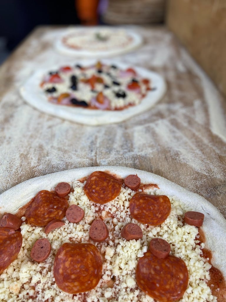 Pizza artesanal a domicilio Santiago