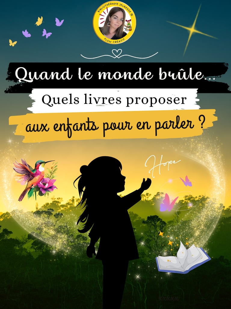 nature incendies planète livres bibliothérapie