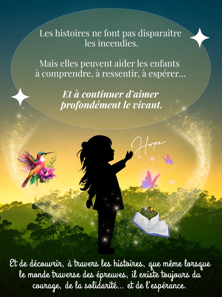 histoires album jeunesse espoir planète nature bibliothérapie jeunesse