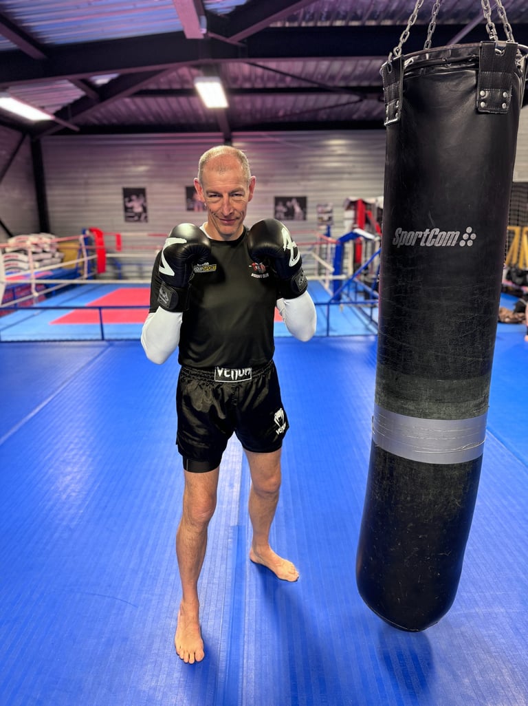 Willy, coach de boxe au sein du club