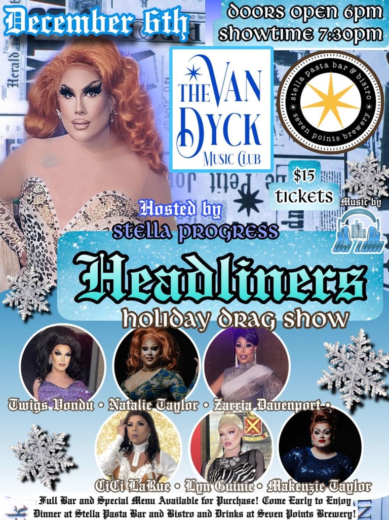 Headliners: Holiday Edition Drag Show