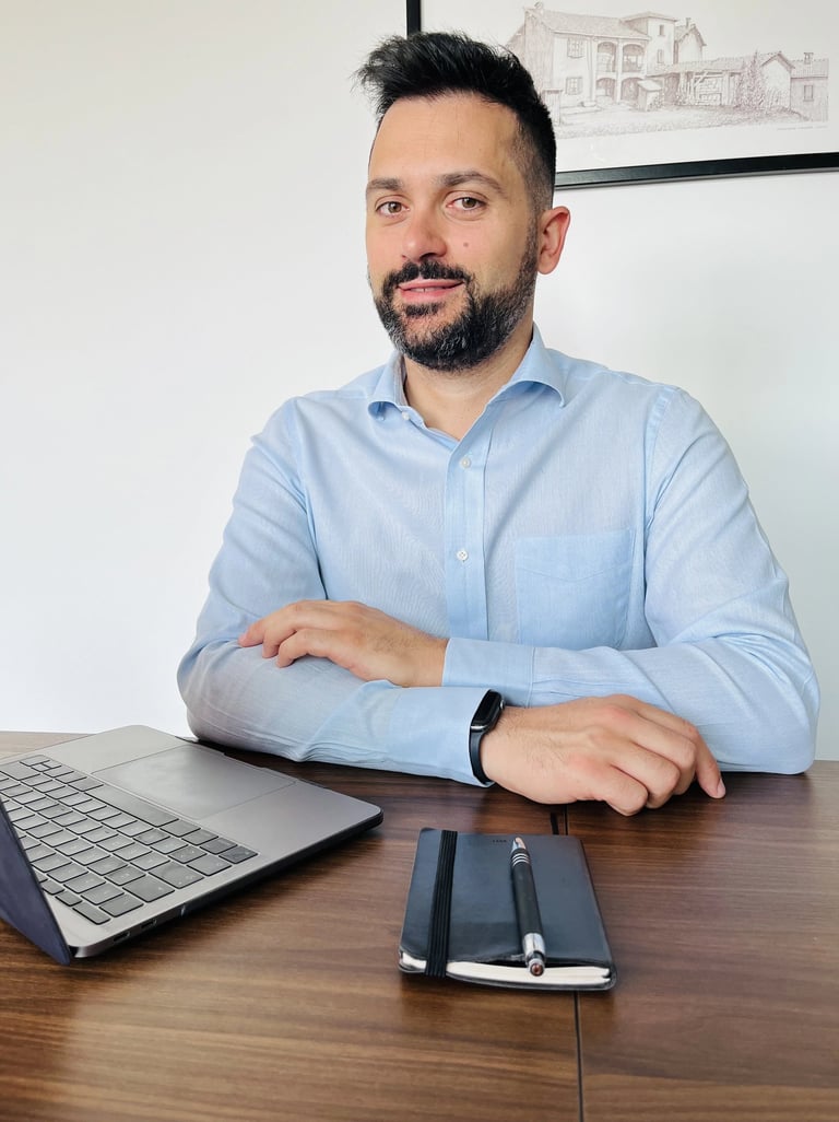 L'osteopata Luca Arnaboldi di Canturium Wellness Laab a Cantù