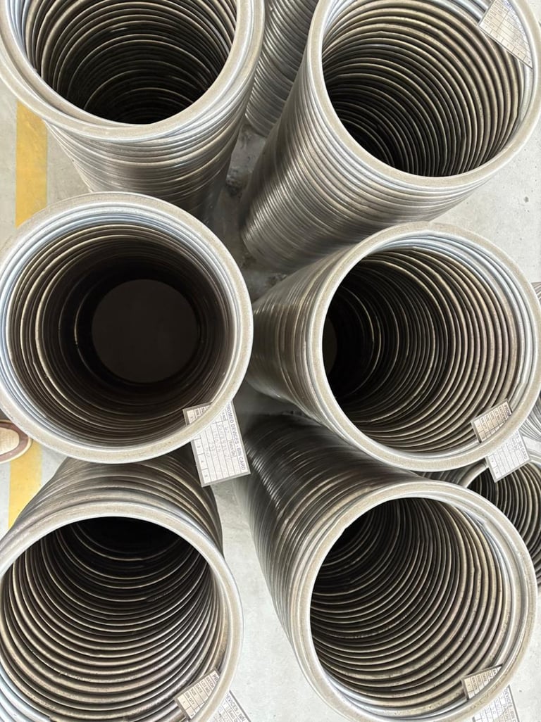 Stacked up shock absorbers