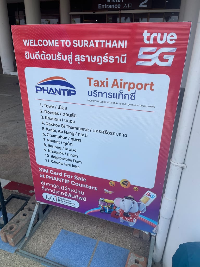 jak się dostać na koh samui