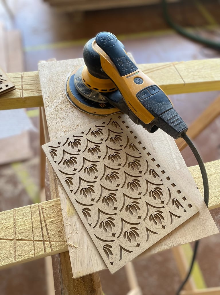 Découpe et gravure laser de bois