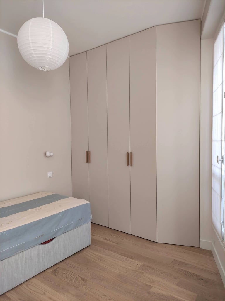 projet bouloi de carmela iannibelli architecte, chambre