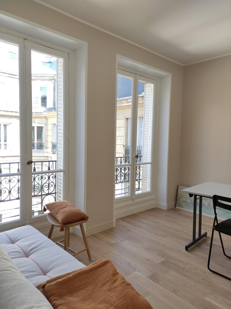 projet bouloi de carmela iannibelli architecte, chambre atelier