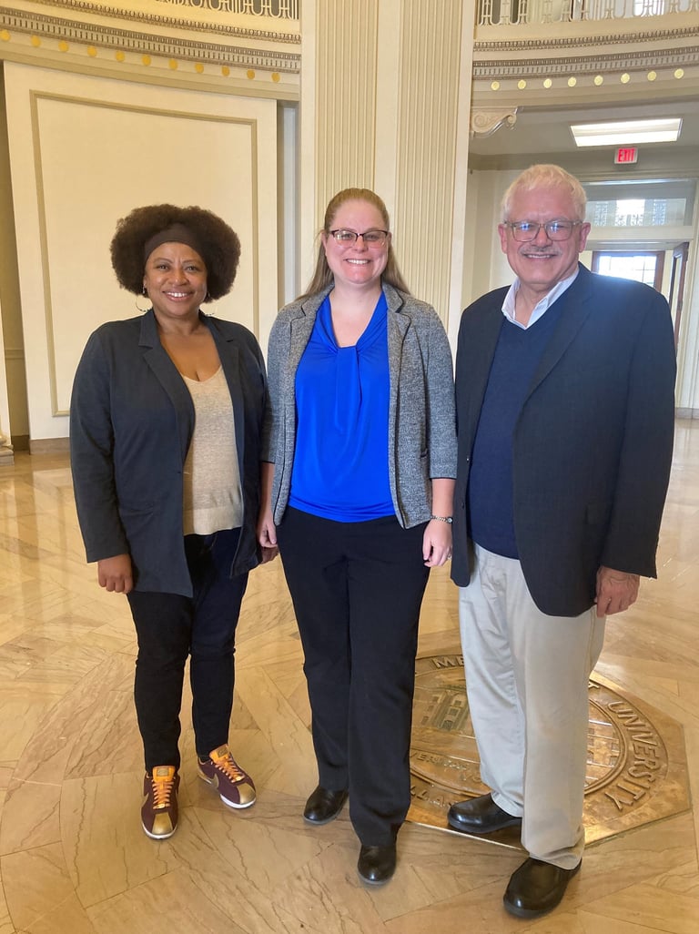 Tyina Steptoe, Laura Hooton, and George Sanchez