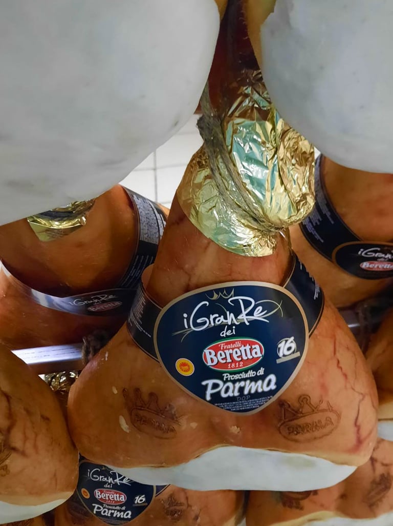 prosciutto di parma from beretta italy