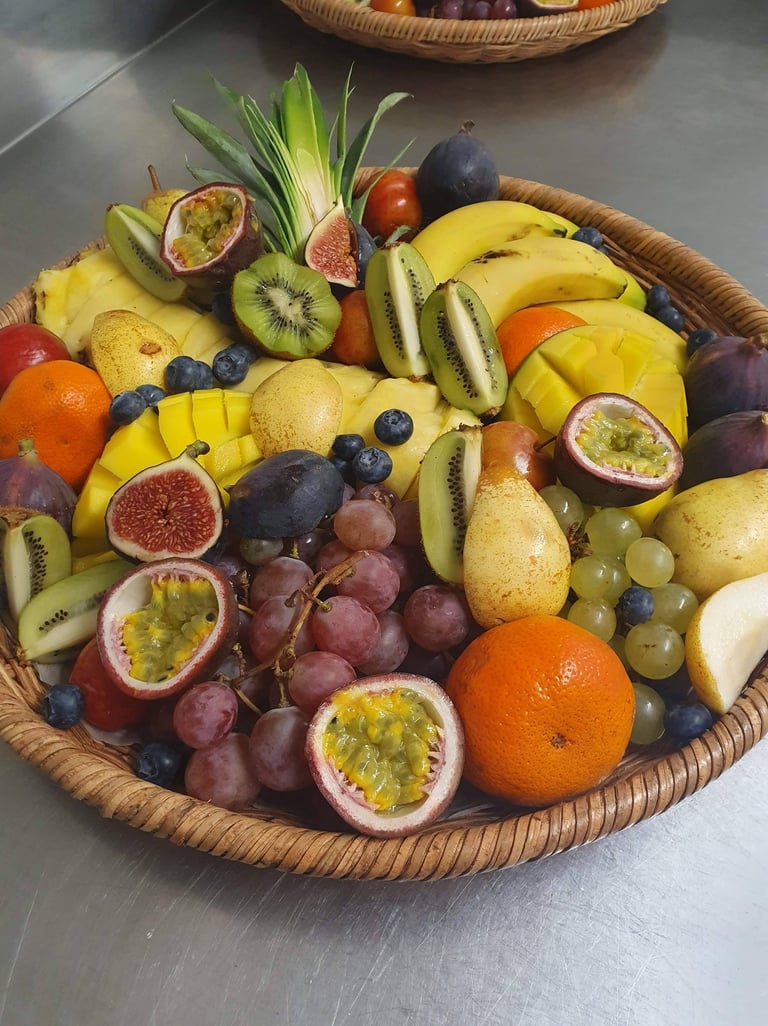 Corbeille de fruits frais