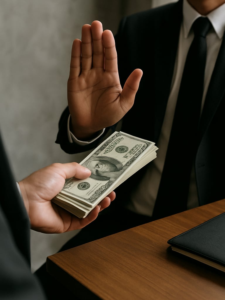 Journée mondiale contre la corruption