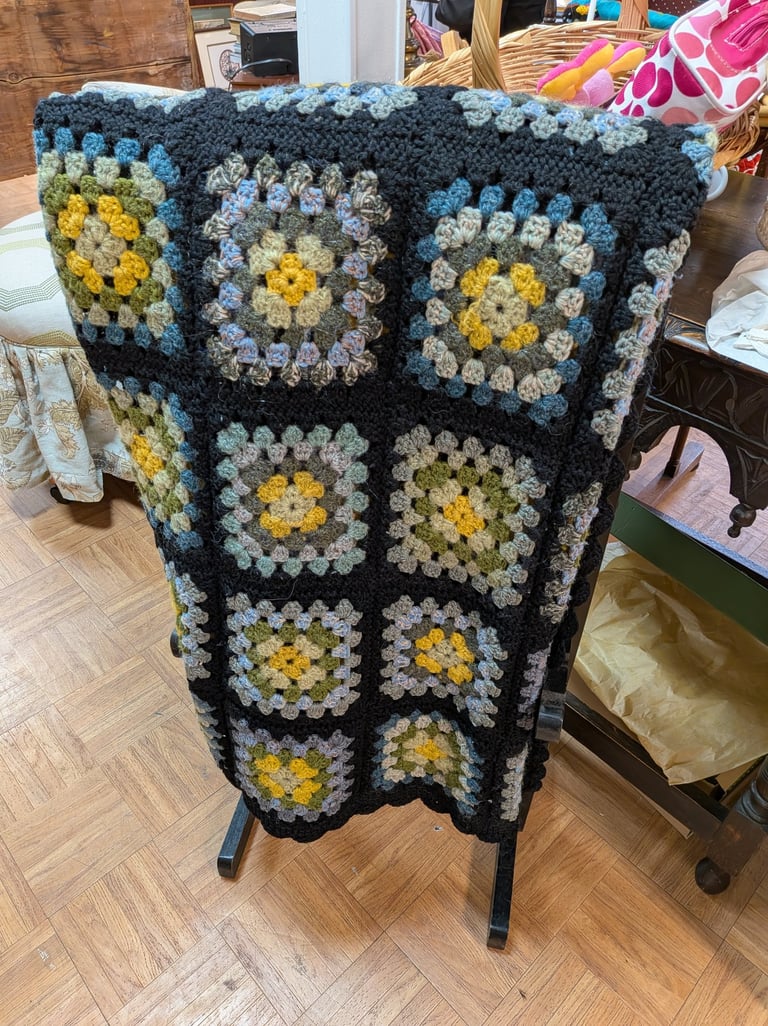 Granny square blanket