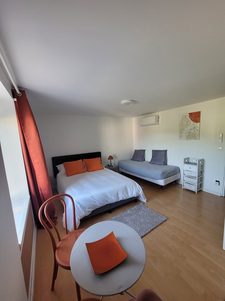 Chambre Isaac Lit Double 140x190 et lit simple