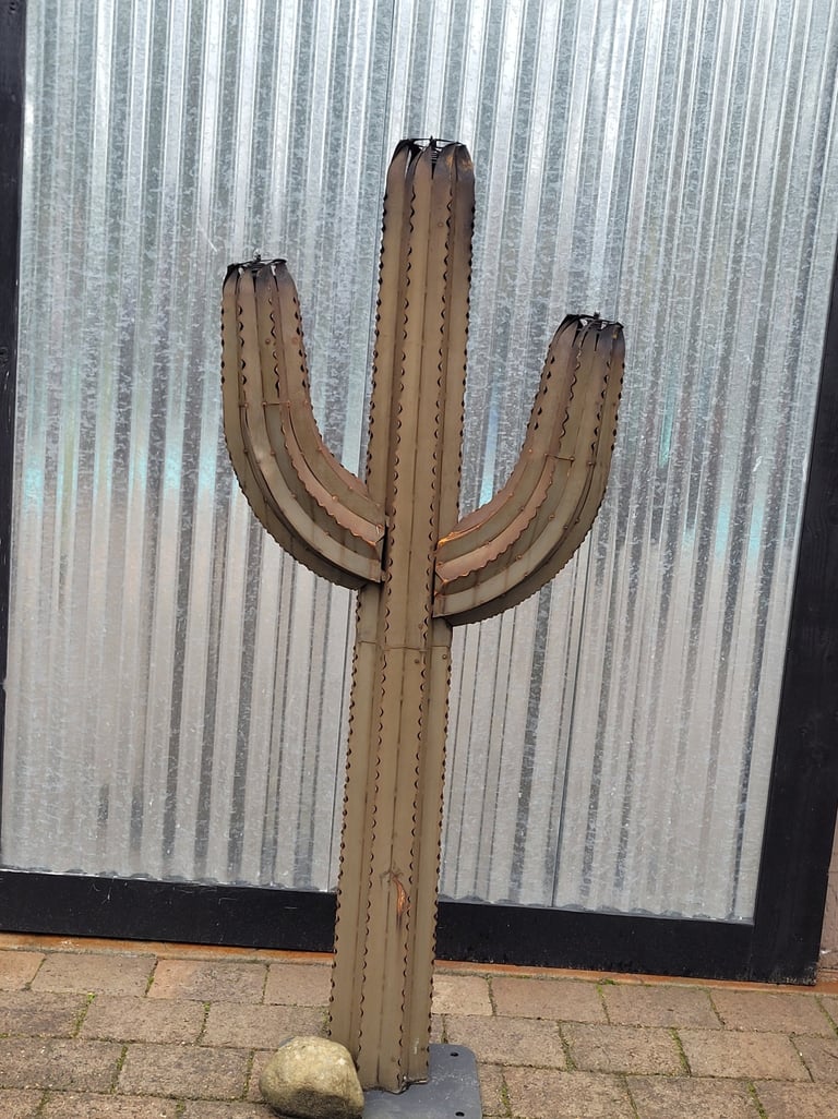 Cactus Tiki Torch