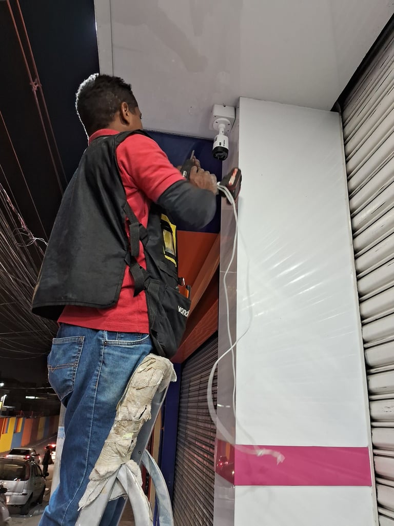 instalação de cameras em zona leste são paulo