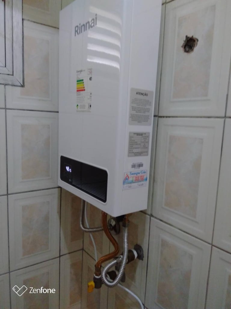 Aquecedor a gás Rinnai