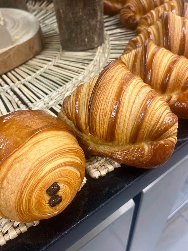 Croissants et pains au chocolat