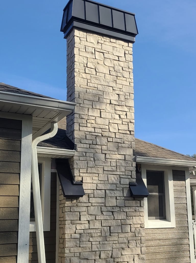 stone chimney repair Fontana Wisconsin
