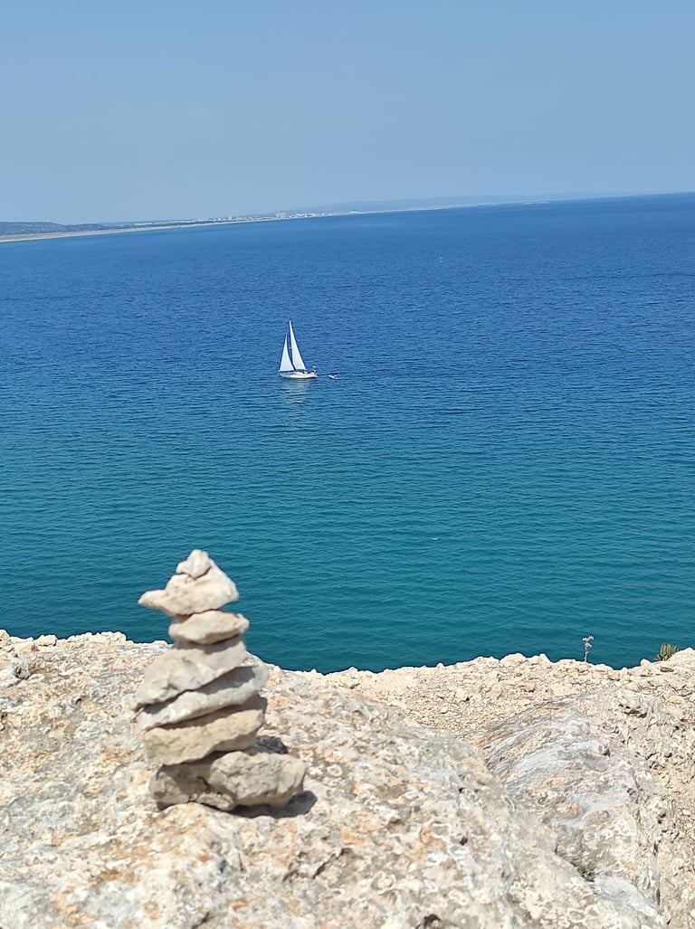 NA coach a mis une photo d'un paysage de mer pour proposer de prendre un moment pour soi
