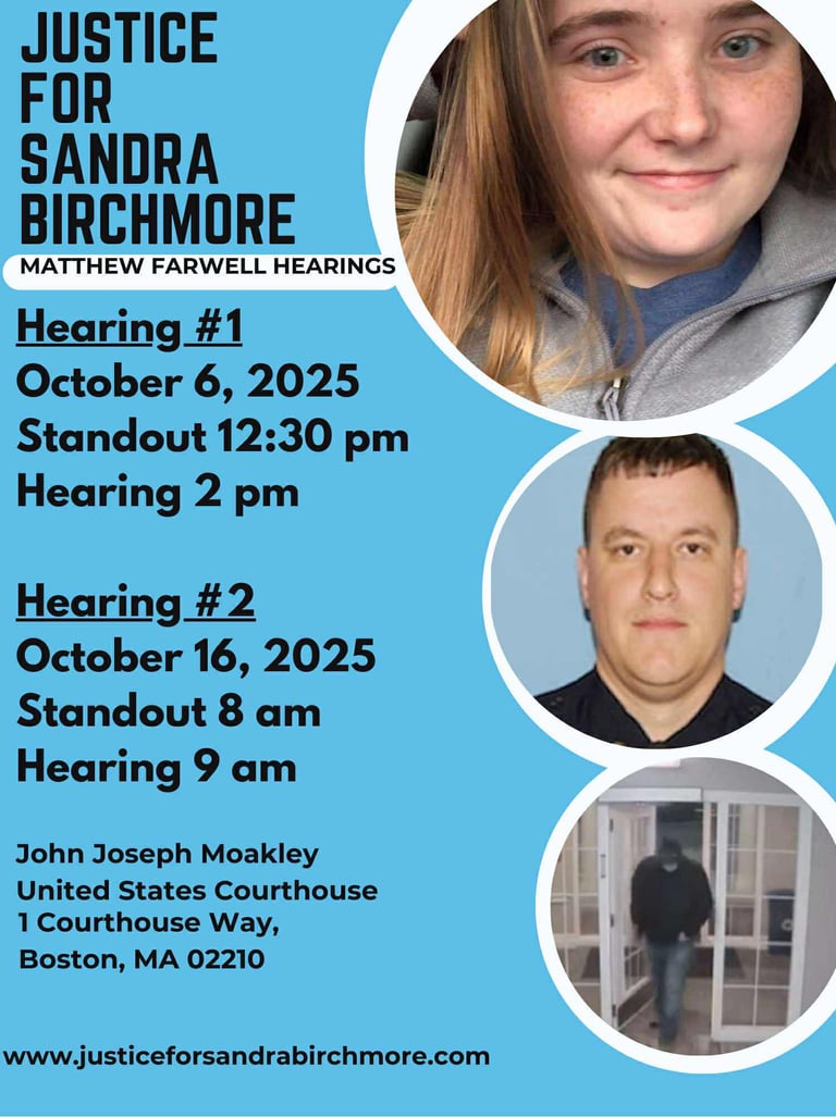 Justice for Sandra Birchmore 