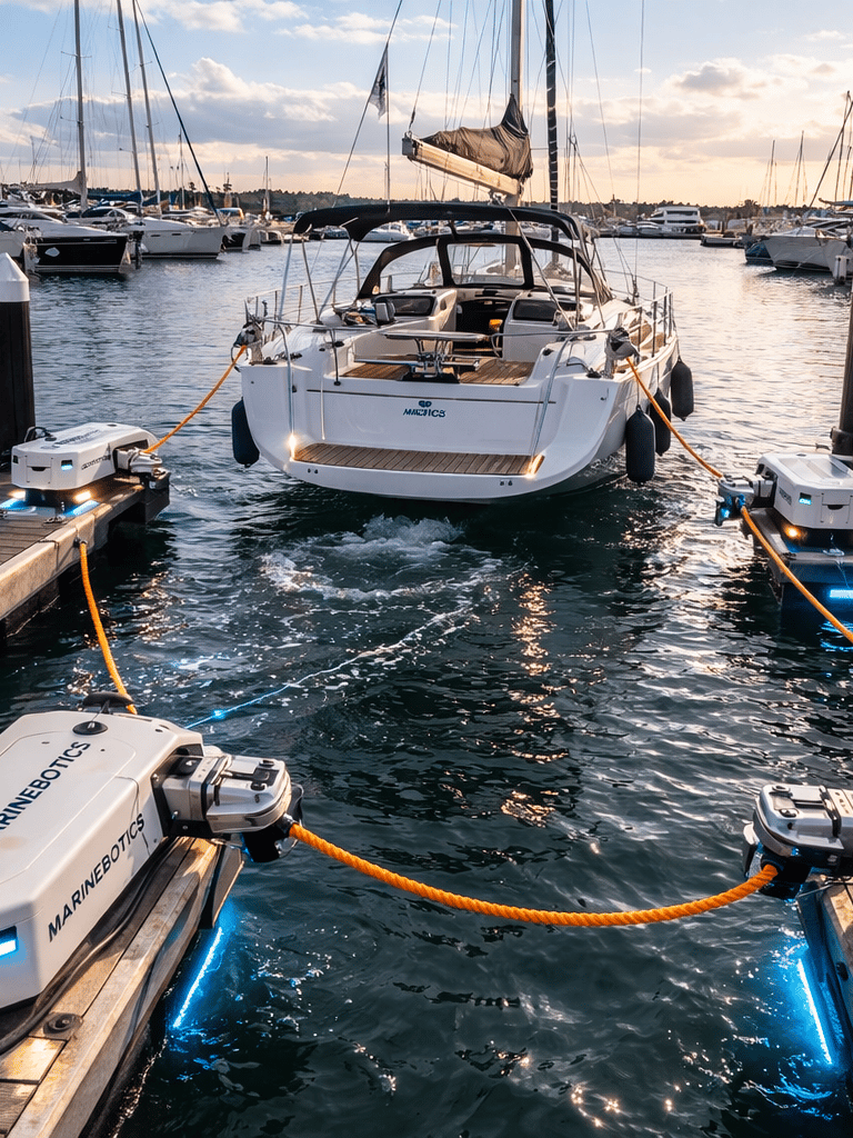 Automatic berthing robots