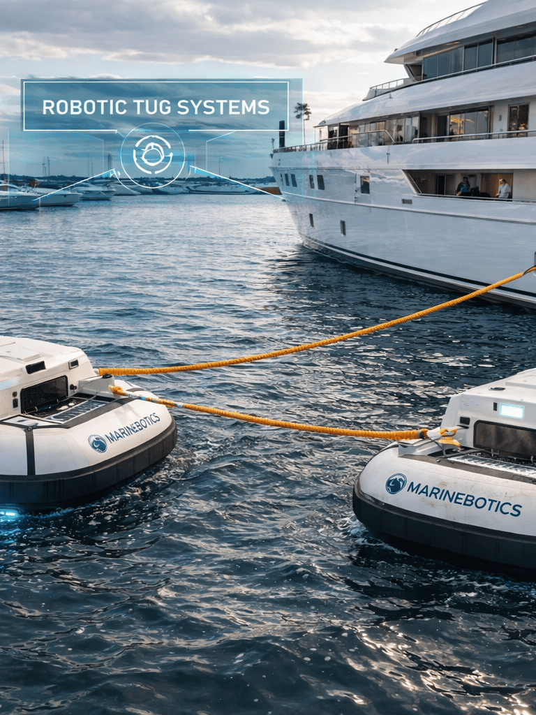 Robotic Tug Berthing Assistance