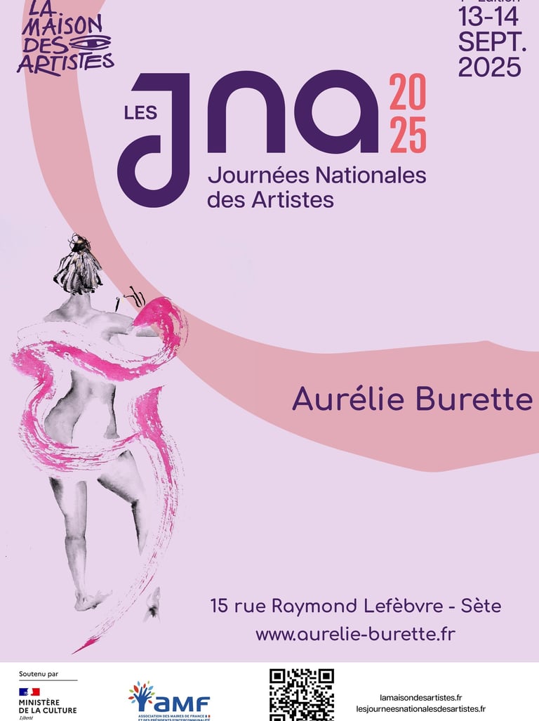 journée national des artistes france sète aurélie burette exposition